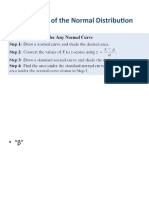 Applications of The Normal Distribution