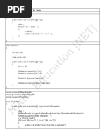 Java Programs