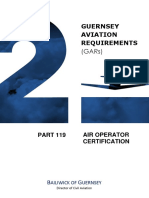 (Gars) : Guernsey Aviation Requirements