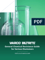 Rubber Elastomer Chemical Resistance Guide by TLARGI and WARCO BILTRITE