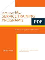 Module 10-NSTP 1 - Drug Abuse and Prevention