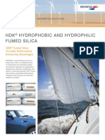HDK Hydrophobic and Hydrophilic Fumed Silica