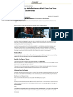 Develop Easy Mobile Games That Exercise Your Mind Using JavaScript - Tech Loot