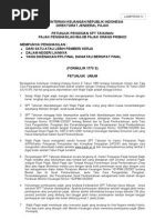 Petunjuk Pengisian SPT 1770S 2010