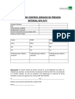 Control Seriado de Presion Arterial