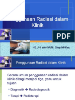 Penggunaan Radiasi Medis untuk Diagnosis dan Terapi