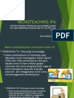 MICROTEACHING IPA Tpack