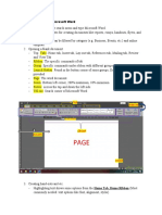 Chapter 3 - Basic Features of MS Word