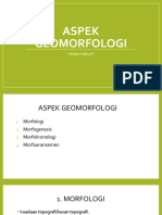 Aspek Geomorfologi