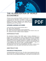 The Globalization of World Economics: Lesson 02