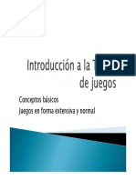 Introduccion A La Teoria de Juegos