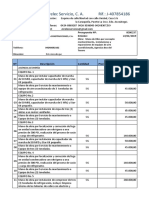 Presupuesto Mano de Obra Data Construcciones C.A.