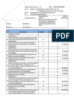 Presupuesto Mano de Obra Data Construcciones c.a.