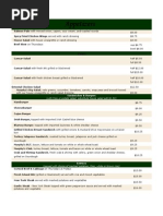 Outback Steakhouse Menu.pdf | Salad | Hamburgers