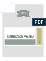 Sistem Ekonomi Pancasila