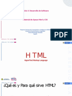 Material de Apoyo HTML, CSS