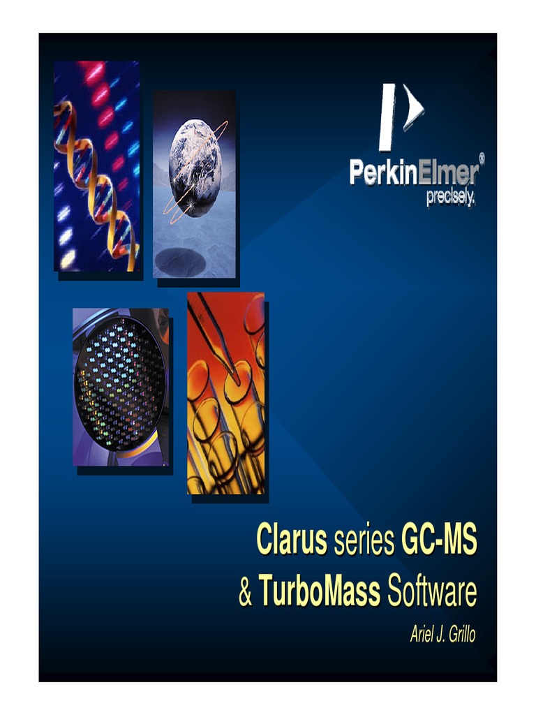 Introducción a TurboMass Software GC-MS | PDF | Electrón | Moléculas