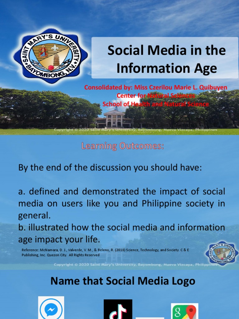 2 Lesson Xi Social Media In The Information Age Pdf Popular