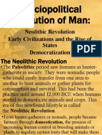 Sociopolitical Evolution of Man