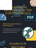 Geological Processes On The Earth'S Surface: Group 2
