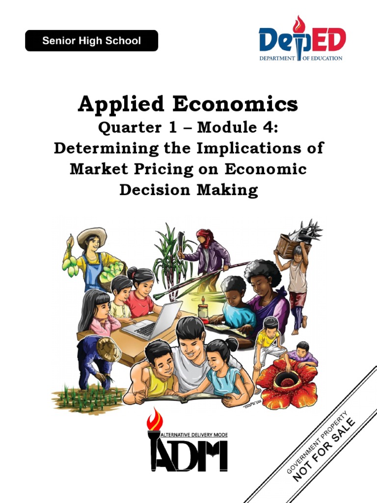 ABM Applied Economics Module 4 Evaluating The Viability and Impacts of  Business On The Community, PDF, Economic Equilibrium