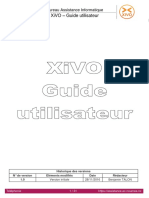 Xivo Guide Utilisateur
