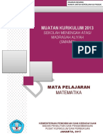 Muatan Kurikulum - SMA - Matematika - 14062017