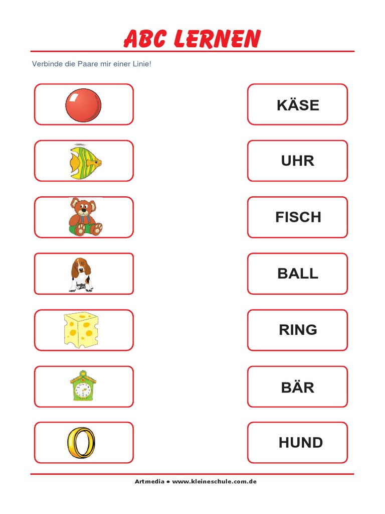 Vorschule Buchstaben Lernen 6 | PDF