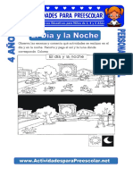 El Día y La Noche Para Niños de 4 Años