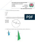 Avaliação Bimestral 2º Ano Eja Médio