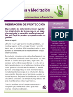 Meditacion de Proteccio PDF