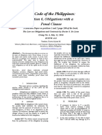 Civil Code of The Philippines:: Section 6, Obligations With A Penal Clause