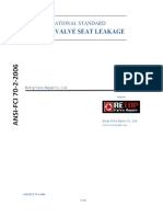 ANSI-FCI-70-2.2006 Controle de Vazamento de Válvulas