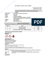 MSDS Zinc Sulphate Heptahydrate