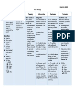 Santos, Ivan Jamil S. NCM 112-Or Rle Fear (Pre-Op) Assessment Diagnosis Planning Intervention Rationale Evaluation Subjective