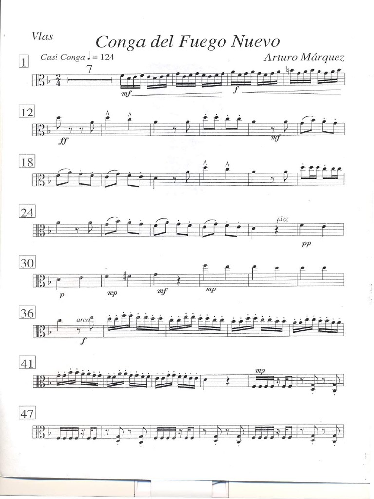 Viola Conga Del Fuego Nuevo PDF