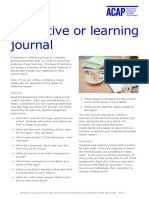 Reflective Journal Guidelines