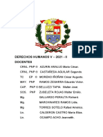 Silabo Desarrollado Unidad Didactica de Derechos Humanos V 2021