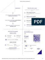 Tarjeta de embarque LATAM