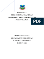 Contoh Proposal Padat Karya CPGT