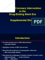 Complex Coronary Intervention in The Drug-Eluting Stent Era Supplemental Slides
