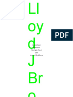 Student Name ID Number Fibre Optic Project Date Lecturer: Lloyd Brown