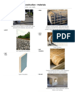 Building Construction - Materials