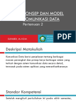 Pertemuan 2 - Konsep Dan Model Komunikasi Data