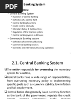 Chapter Two: Banking System