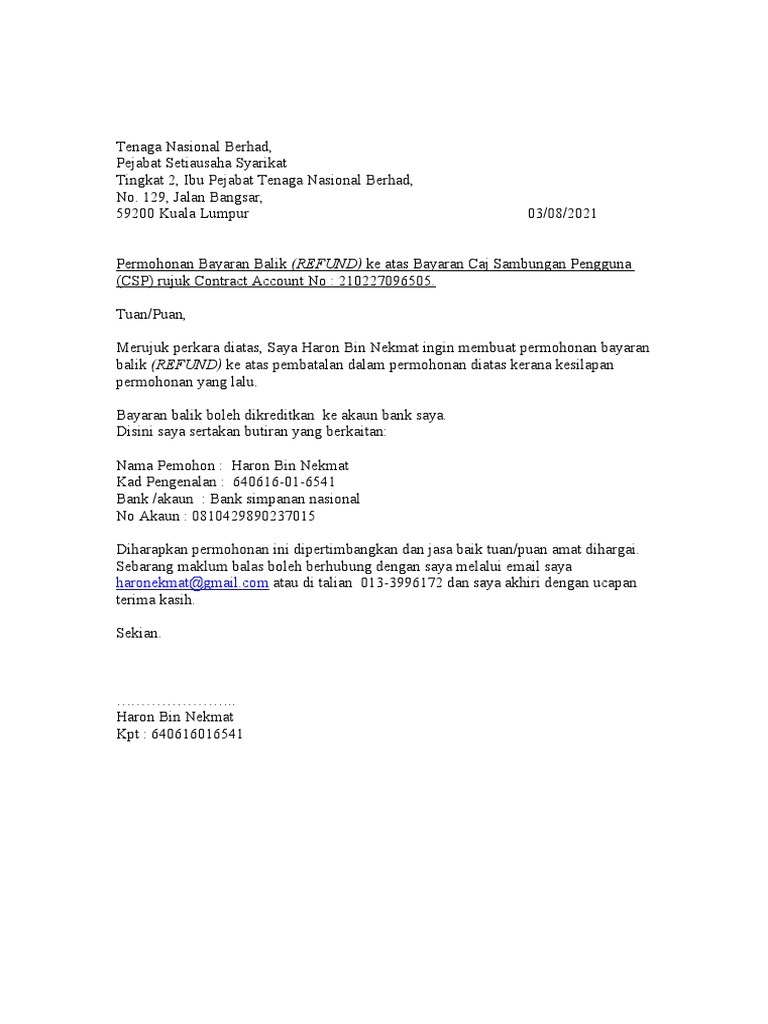 Tenaga Nasional Berhad Pdf