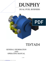 Td/Tad4: Dual Fuel Burners