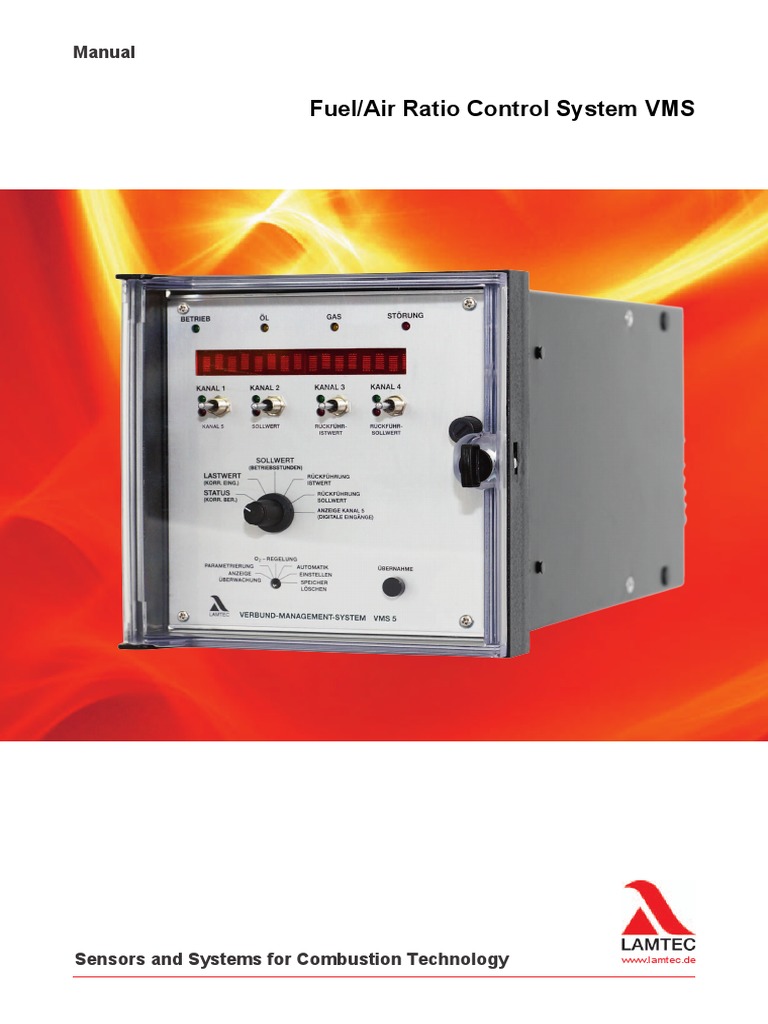 Fuel/Air Ratio Control System VMS: Manual | PDF | Computer Engineering ...
