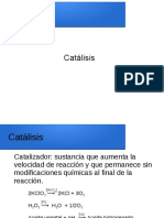 4) Catalisis