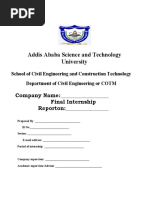 Format of Internship Report Cover Page - pdf-1